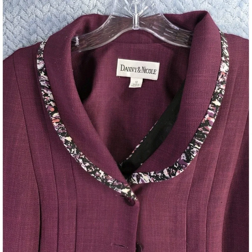 Dress & Jacket Danny and Nicole Midi Size 12 Matching Set 2 Piece Cabincore